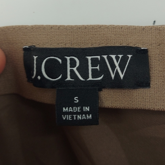J. Crew Gwyneth slip Midi skirt Size Small THE go-to short. Warm Boulder - Picture 6 of 6